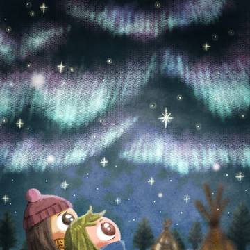 2025　11月　アメらぼ合同誌掲載イラスト