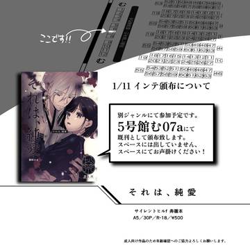 1/11 インテ頒布について