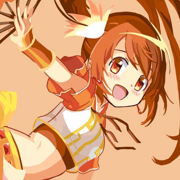 鶴乃ちゃん模写