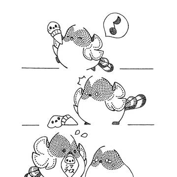 アイス、落としちゃった。