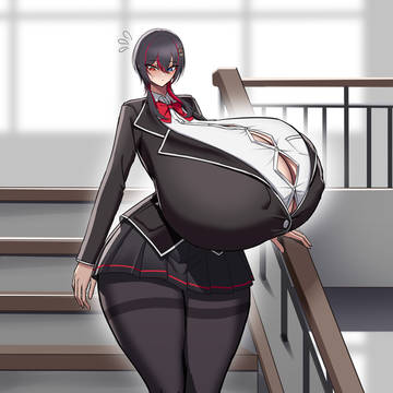 看不见脚……