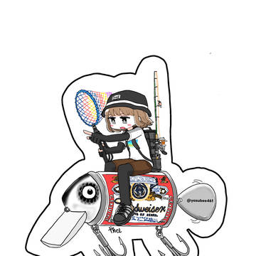 釣り×少女