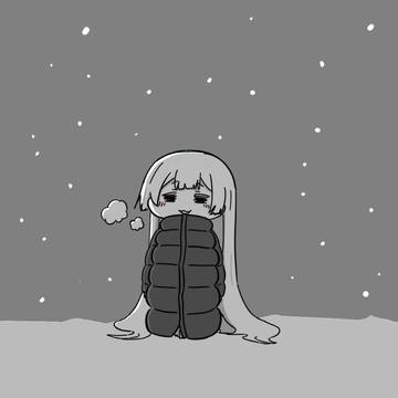 추워서 옷 주워입은 우로롱