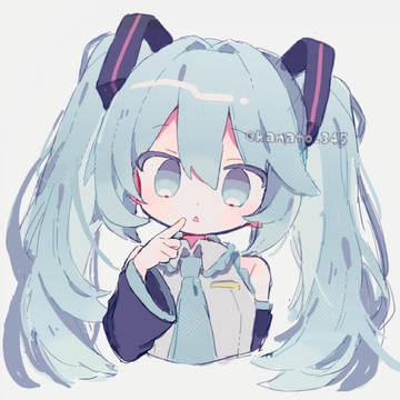 きょとんミク