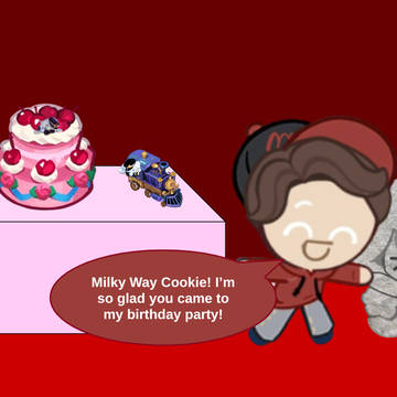 Me & Petrified Milky Way Cookie
