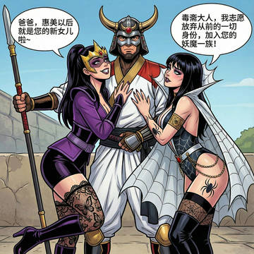 庆祝金属英雄系列复活的恶堕同人
