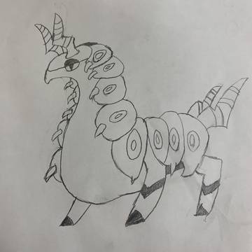 ペンドラー(真面目に描いたすがた)