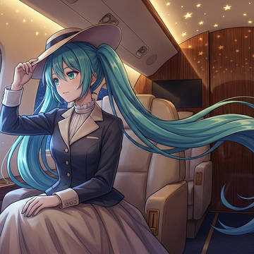 高級感のある初音ミク