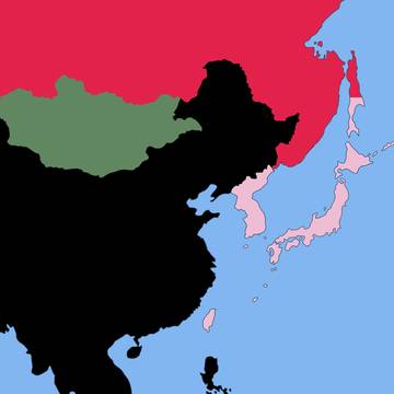 描き途中の1930年代東亜