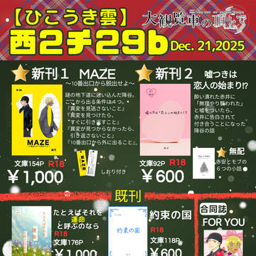 【お品書き】大観覧車の頂上で20【赤安】