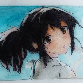 Mitsuha / 君の名は 模写スケッチ