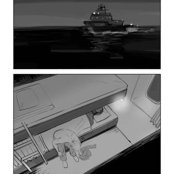 ニル主 短い漫画と落書き
