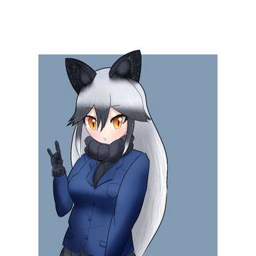謎ポーズギンギツネ