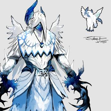 メガアブソルモチーフの騎士