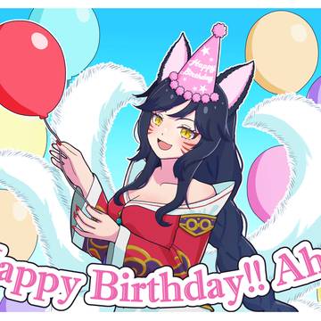 Happy birthday Ahri
