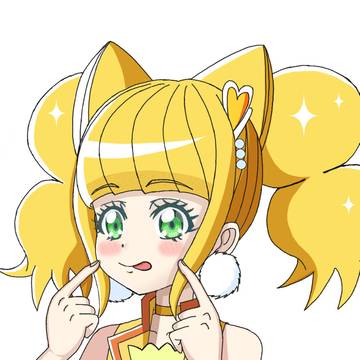 てへぺろ（キュアスパークル）
