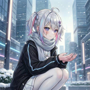 雪の降る日に