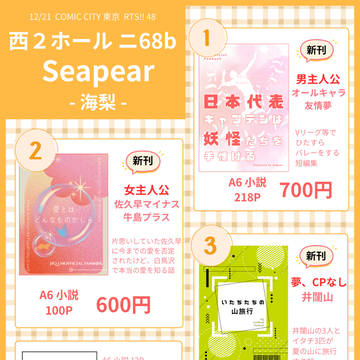 12/21 お品書き （RTS!! 48）