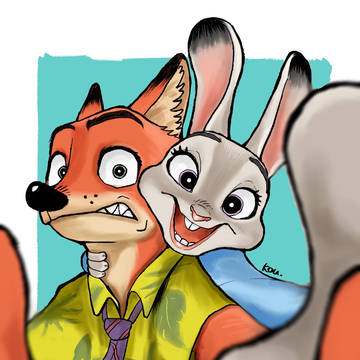 ニックとジュディ🦊⭐️🐰