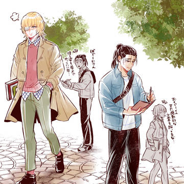 オクバデ転生現パロまとめ①
