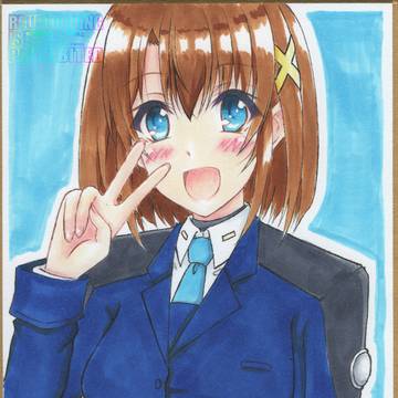 管理局制服はやてちゃん