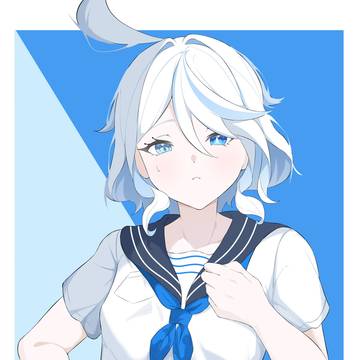 genshin impact furina fanart