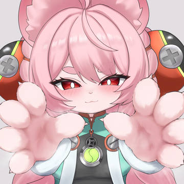 照（ザオ）ちゃんのモフモフのおてて♪