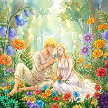 NaruIno - The Garden