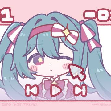 【MIKU EXPO 2025 ASIA】曲繪明信片