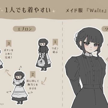 コラボメイド服「Waltz」