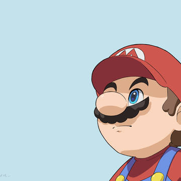 マリオ　ローアングル