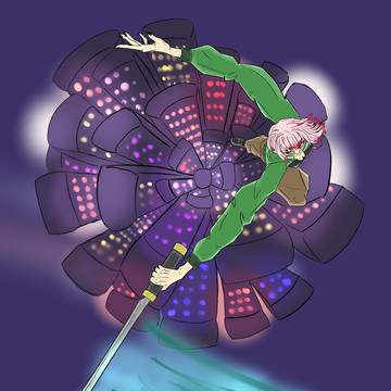 夜の摩天楼