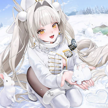 勝利の女神:NIKKE _ いたずら雪うさぎ