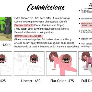 Commission Sheet