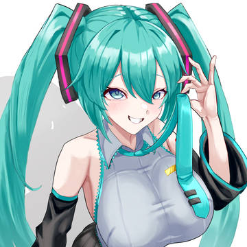 大きめのミク