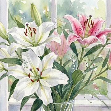 ユリの花