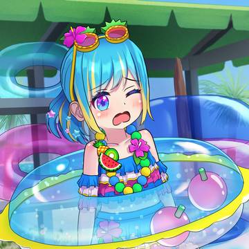 (skeb)うきわ拘束にたろーちゃん