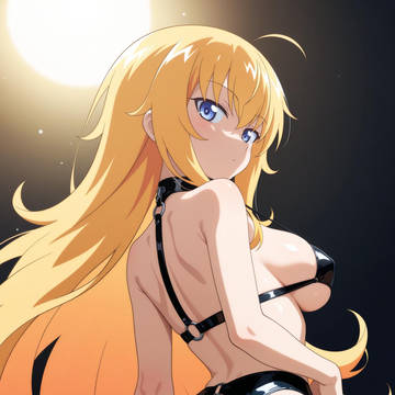 ボンテージ衣装を着たガブちゃんと…
