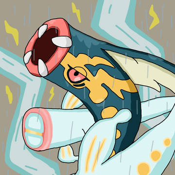 メガシビルドンのぼり