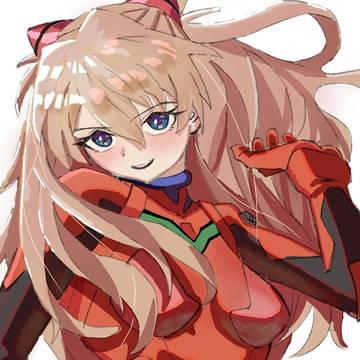 アスカ描きました!