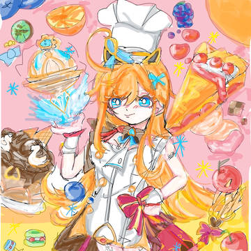 ロイロノートで描いたエスコフィエ