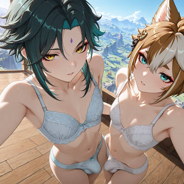 Xiao and Gorou