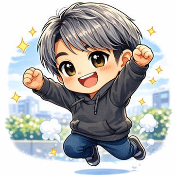 ジャンプをする男の子｜上野敦稔のホスト・プラグ集・その４