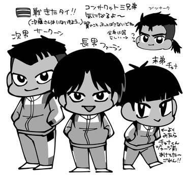キャプ翼感想絵まとめ
