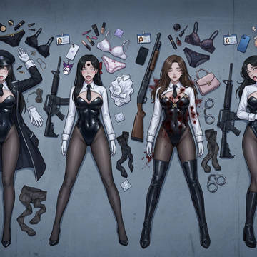 作恶多端的炮灰女战斗员们被光荣的民兵们瞬杀～插图其二