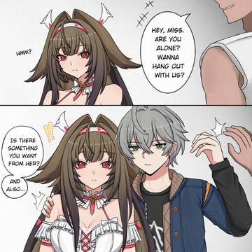 Don't touch Akira girlfriend💢😤