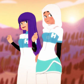 Glitch Techs Miko & Zahra Sunset