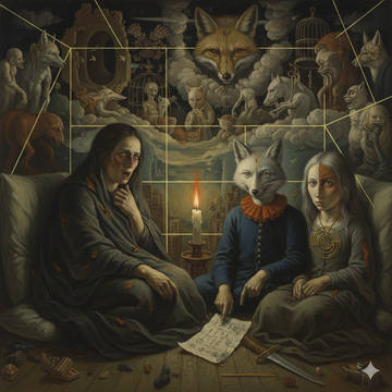 友と語り合う