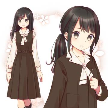 リクエスト作品（四日市商業高校旧制服）