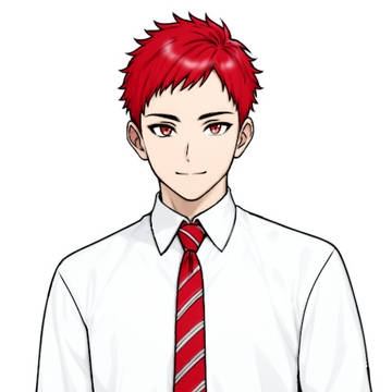 【フリー素材】熱血で体育会系っぽい男性